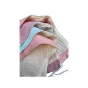 Khẩu trang muslin màu trơn đơn giản